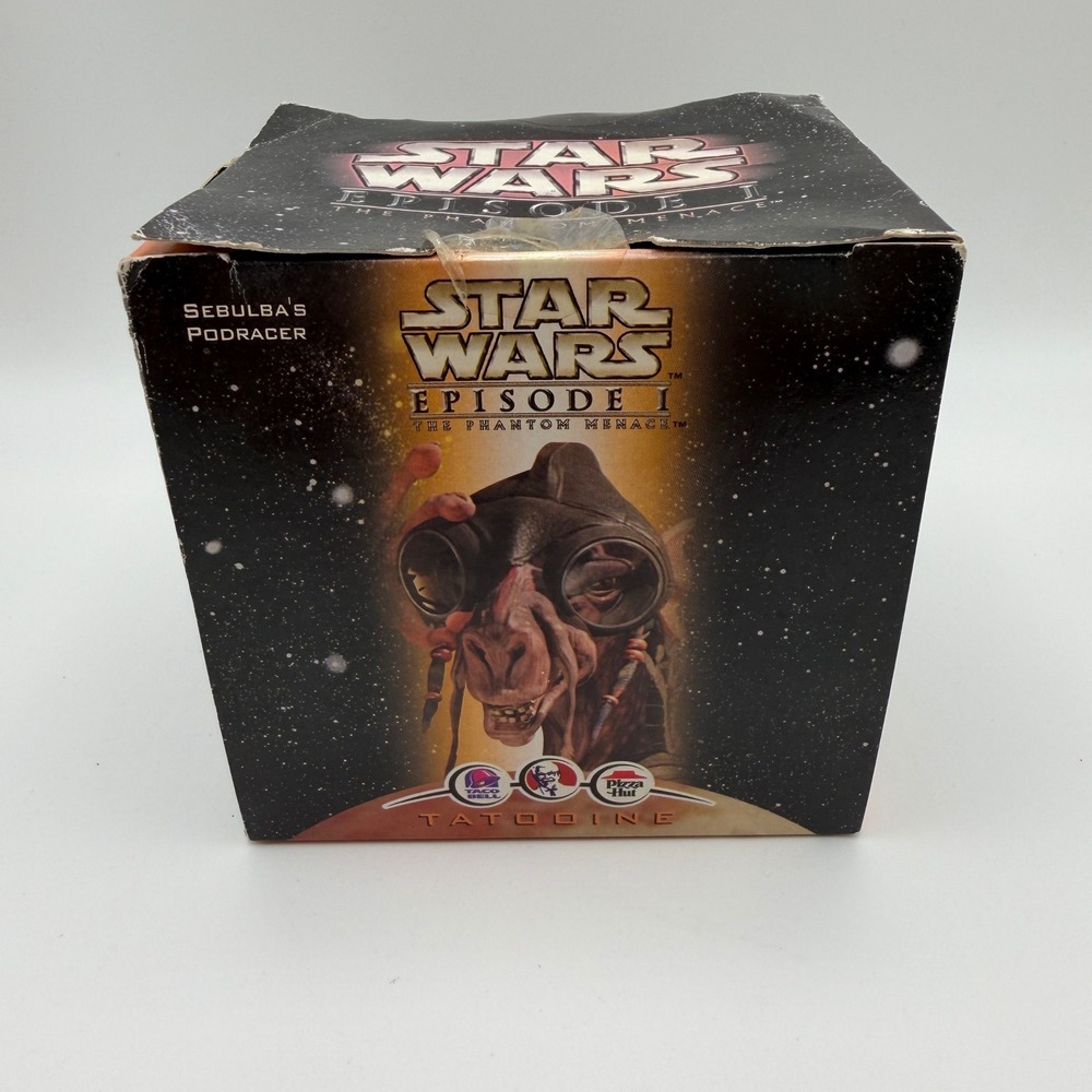 Star Wars Episode I The Phantom Menace VTG 1999 Collectible Box Anakin Sebulba